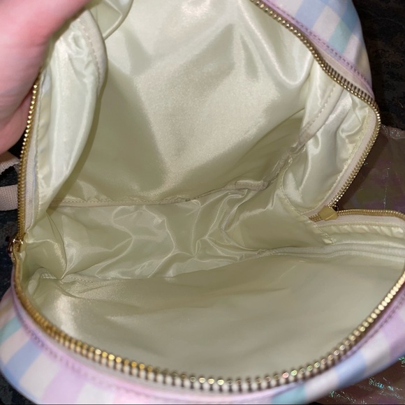 ❌SOLD❌ Stoney Clover Lane Rainbow Gingham Mini Backpack - Picture 4 of 4
